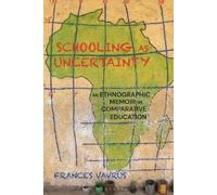 Frances Vavrus Schooling as Uncertainty (Copertina rigida)