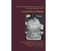 Francesc Montero A Civil War of Words (Tascabile)