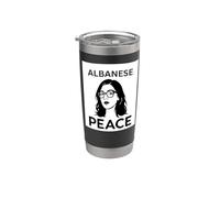 Francesca Albanese Pace Bicchiere termico in acciaio inox doppia parete