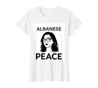 Francesca Albanese Pace Maglietta con Stampa Grafica Economica