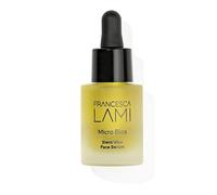 Francesca Lami Micro Bios Siero Viso 15ml Riequilibrante, Ripristina il Microbiota Cutaneo, da Olio di Canapa, Camomilla Bio, Lenitivo, Illuminante, Anti-Età, Pelle Sensibile, Senza Profumo, Vegan