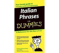 Francesca Romana Onofri Italian Phrases For Dummies (Tascabile)