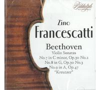 FRANCESCATTI PLAYS BEETHOVEN SONATAS NO. 7, 8, & 9 (US Import)