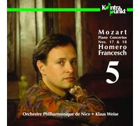 Francesch/Weise - Mozart: Piano Concertos No. 17 & 18
