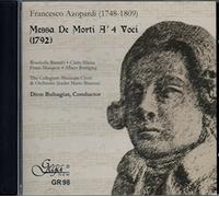 Francesco Azopardi .The Collegium Musicum Choir and Orchestra