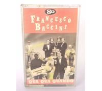 francesco baccini qua qua quando musicassetta 1991 , RARA NUOVA SIGILLATA