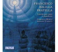 Francesco Balilla Prate Francesco Balilla Pratella: Liriche Per Canto E Pianofo