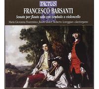 Francesco Barsant Francesco Barsanti: Sonate Per Flauto Solo Con Cembalo.. (CD)