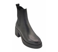 Francesco Brunelli AR5715 stivaletto plateau pelle nera elastico cerniera 5/6