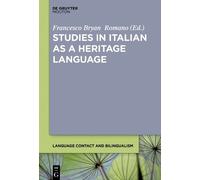 Francesco Bryan Roma Studies in Italian as a Heritage Langua (Copertina rigida)