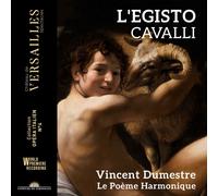 Francesco Cavalli – L'egisto – CD Digipak – Chateau de Versailles