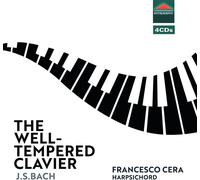 Francesco Cera Johann Sebastian Bach: The Well-Tempered Clavier (CD) Box Set