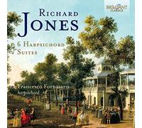 Richard Jones Richard Jones: 6 Harpsichord Suites (CD) Album