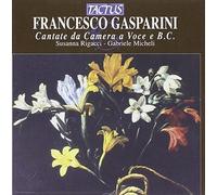 Francesco Gasparini Francesco Gasparini: Cantate Da Camera a Voce E B.c. (CD)