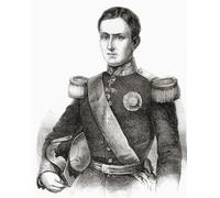 Francesco II 1836 1894. Ultimo re delle Due Sicilie. Da L'Univers Illustre pubblicato Parigi 1859 Poster Stampa di Ken Welsh (13 x 17)