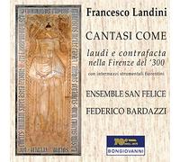 Francesco Landini Francesco Landini: Cantasi Come (CD) Album