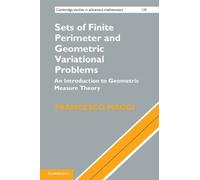 Francesco Maggi Sets of Finite Perimeter and Geometric Variat (Copertina rigida)