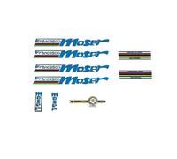 Francesco Moser bicycle decals, Adesivi - Blu - N.17
