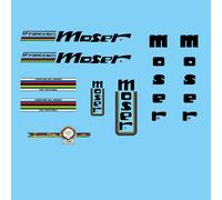 Francesco Moser bicycle decals, Adesivi - N.326