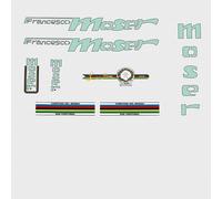 Francesco Moser bicycle decals, Trasferibili, Adesivi N.5