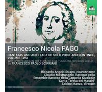Francesco Nicol Francesco Nicola Fago: Cantatas and Ariettas for Solo Voic (CD)