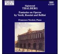 Francesco Nicolo THALBERG: Fantasies on Operas by Verdi, Rossini and Belli (CD)