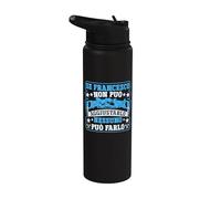 Francesco | Nome | Natale | Se Francesco Non Può Aggiustarlo Stainless Steel Insulated Water Bottle