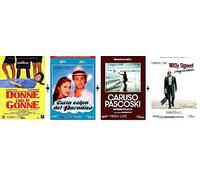 Francesco Nuti - Donne Con Le Gonne - Tutta Colpa del Paradiso + Caruso Pascoski Di Padre Polaccoi + Willy Signori e Vengo Da Lontano (4 Film DVD) Edizione Italiana