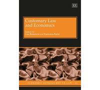 Francesco Parisi Customary Law and Economics (Copertina rigida)
