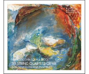 Francesco Pasquale Ri Francesco Pasquale Ricci: Six String Quartets, Op. V (CD)