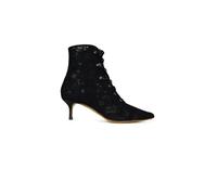 Francesco Russo, ,Shoes ,Donna ,Nero ,38 1/2 EU Stivali in tessuto