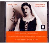 Francesco Valen Mascagni: Cavalleria Rusticana Metropolitan Opera, New York (CD)