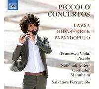 Andreas Baksa Baksa/Hidas/Krek/Papandopulo: Piccolo Concertos (CD) Album