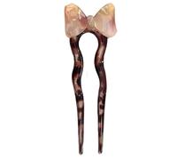 Francese Bowknot Ushaped Hair Pin Per La Ragazza Acetato Bastone Dei Capelli Pettine Pettine Accessori Per Capelli Moda Per Abbigliamento Casual