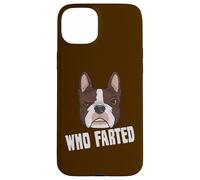 Francese Bulldog amante che scoreggiava divertente Boston Terrier Custodia per iPhone 15 Plus