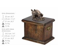 Francese Bulldog Mum, Urna , Freddi Bronzo, Artdog, De, Tipo 2
