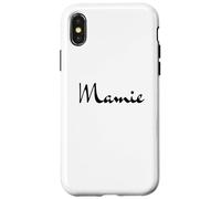 Francese: Élégante Mamie fête mamies grand-maman grand-mère Custodia per iPhone X/XS