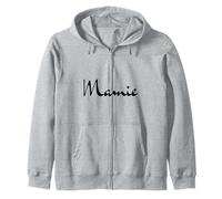 Francese: Élégante Mamie fête mamies Grand-Maman Grand-mère Felpa con Cappuccio