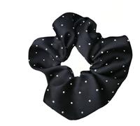 Francese Floreale Ricamato Scrunchies Per Le Donne Morbido Tessuto Cravatte Per Capelli Eleganti Accessori Per Capelli Coda di Cavallo