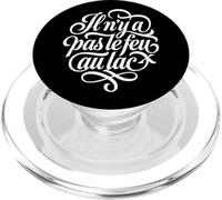 Francese Il n'y a pas le feu au lac Script Detto PopSockets PopGrip per MagSafe