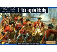 Francese Indiano Guerra 1754-1763 Inglese Regolare Fanteria - Nero IN - Warlord