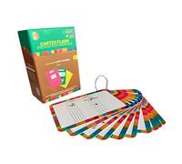 [Francese] - Lookatmi - Schede flash educative musicali, apprendimento di teoria musicale e strumenti, durevoli, impermeabili, 86 carte numerate e fronte/retro, per bambini e adulti
