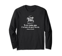 Francese Non ho paura. Sono nato per fare questo. Giovanna d'Arco Maglia a Manica