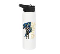 Francese Non ho paura. Sono nato per fare questo. Giovanna d'Arco Stainless Steel Insulated Water Bottle