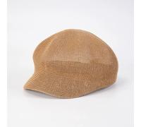 Francese Rétro Donna Paglia Coppola Sole Cappello Basco Traspirante Beach Estate