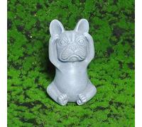 Francese Statua Scultura di Cane Figurine Opere D'arte Ornamenti Carini Statua