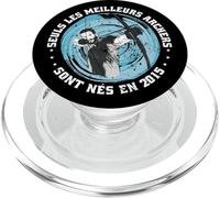 Francese Tiro con l'arco Compleanno nata nel 2015 Arciere PopSockets PopGrip per MagSafe