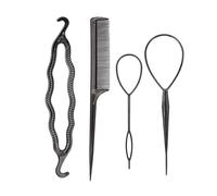 Francese Treccia Strumento Coda Pettine Pintail Intrecciato Pettine Per Le Donne Styling Dei Capelli Intrecciare Pettine