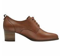 Francesine in pelle con tacco Marrone 41