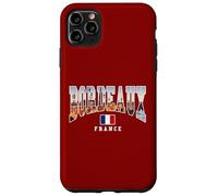 Francia, bordolese, orizzonte, vendemmia, atletico, stile varsity Custodia per iPhone 11 Pro Max